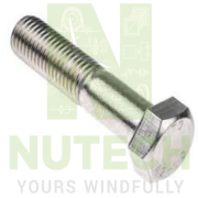 HEX BOLT, M20 X 80, ISO 4014, CLASS 10.9, FLZNL NC 1000H - P630385 - NT/GW630385