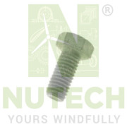 BOLT,ISO 4017,M12,25 mm,8.8U,tZn - 153189 - NT/TFHM12X25