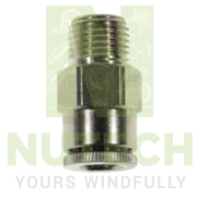 PUSH IN FITTING Ø6X1,5 - 1/8 - 132381 - NT/V40349