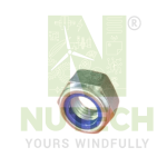 M30 NYLOCK NUT (ISO 7040) - - - NT/TFNYM30