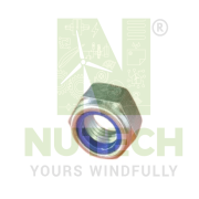 M30 NYLOCK NUT (ISO 7040) - - - NT/TFNYM30