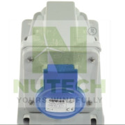 PLUG 220V (2P+T 16A) - P390044/29105489 - NT/GW390044