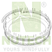 YAW RING ASSEMBLY (FORGED) DIBT WZII - GP005196 - NT/GW432032-1