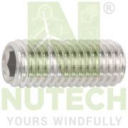 HEXAGON SOCKET SET SCREWS WITH CUP POINT M6X10 - G1128 - NT/G1128