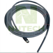 CABLE SAC-8P M12 5.0M FEMALE PLUG SHIELD - A9B00030596 - NT/SW00030596