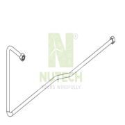 STAINLESS D 30MM PIPE GEARBOX - COOLER 2 - GP118602 - NT/GW118602