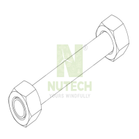 stainless-tube-d30-eo2-fittings-l245mm - P422667 - NT/GW422667