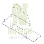 LOW SPEED SHAFT REAR RIGHT BOTTOM GUARD - GP104460 - NT/GW104460