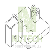SUPPORT CYLINDER CLAMP SMALL - GP475784 - NT/GW475784