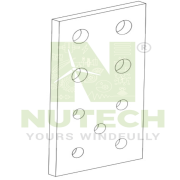 PLATE,ALUMINIUM,200 mm,100 mm,10 mm - GP276631/29201527 - NT/GW276631