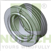 GREASE LEVEL INSPECTION CAP M52X5 WITH STAR - GP366155 - NT/GW366155
