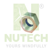 M30 NYLOCK NUT (ISO 7040) - - - NT/TFNYM30